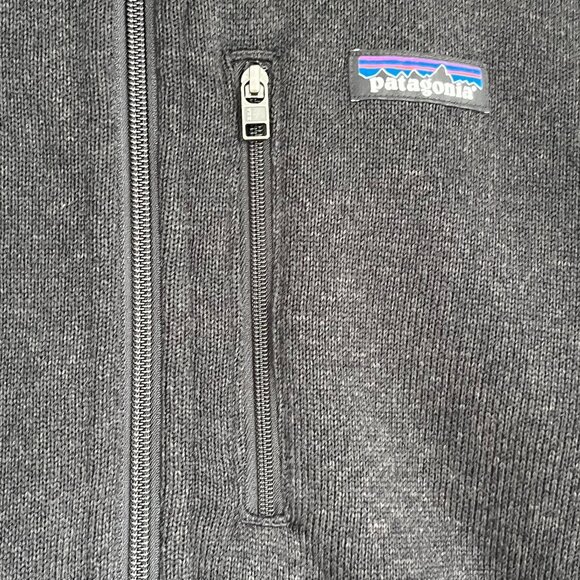 Patagonia Men's Better Sweater The Peregrine Fund Zip Jacket Black Size Small S - Picture 16 of 16